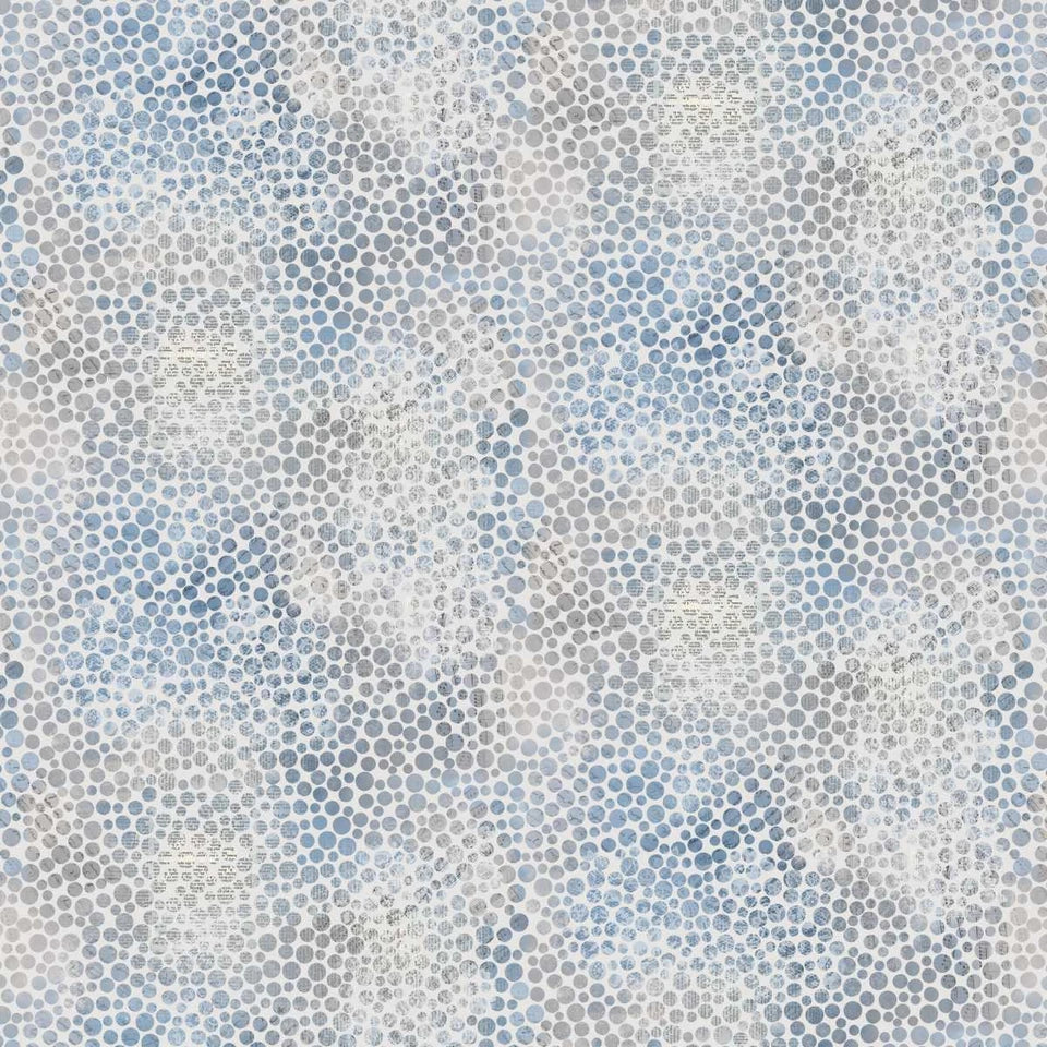 Kindly Yours - Shaded Dots - Blue / Taupe