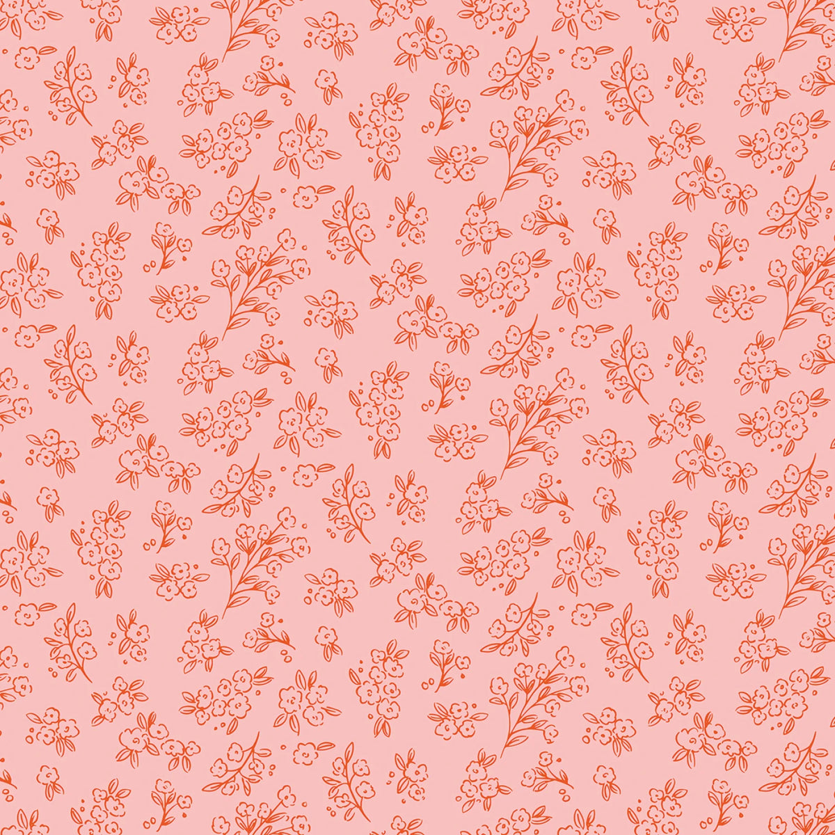 Floral Charms - Posies Pink