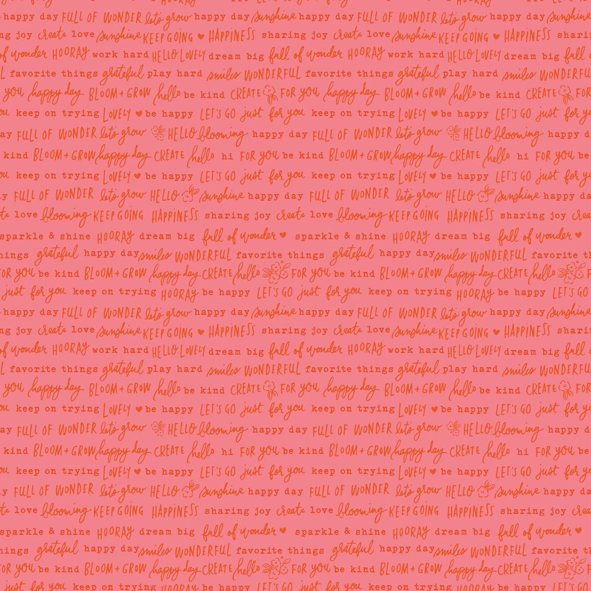 Floral Charms - Pretty Words Tea Rose