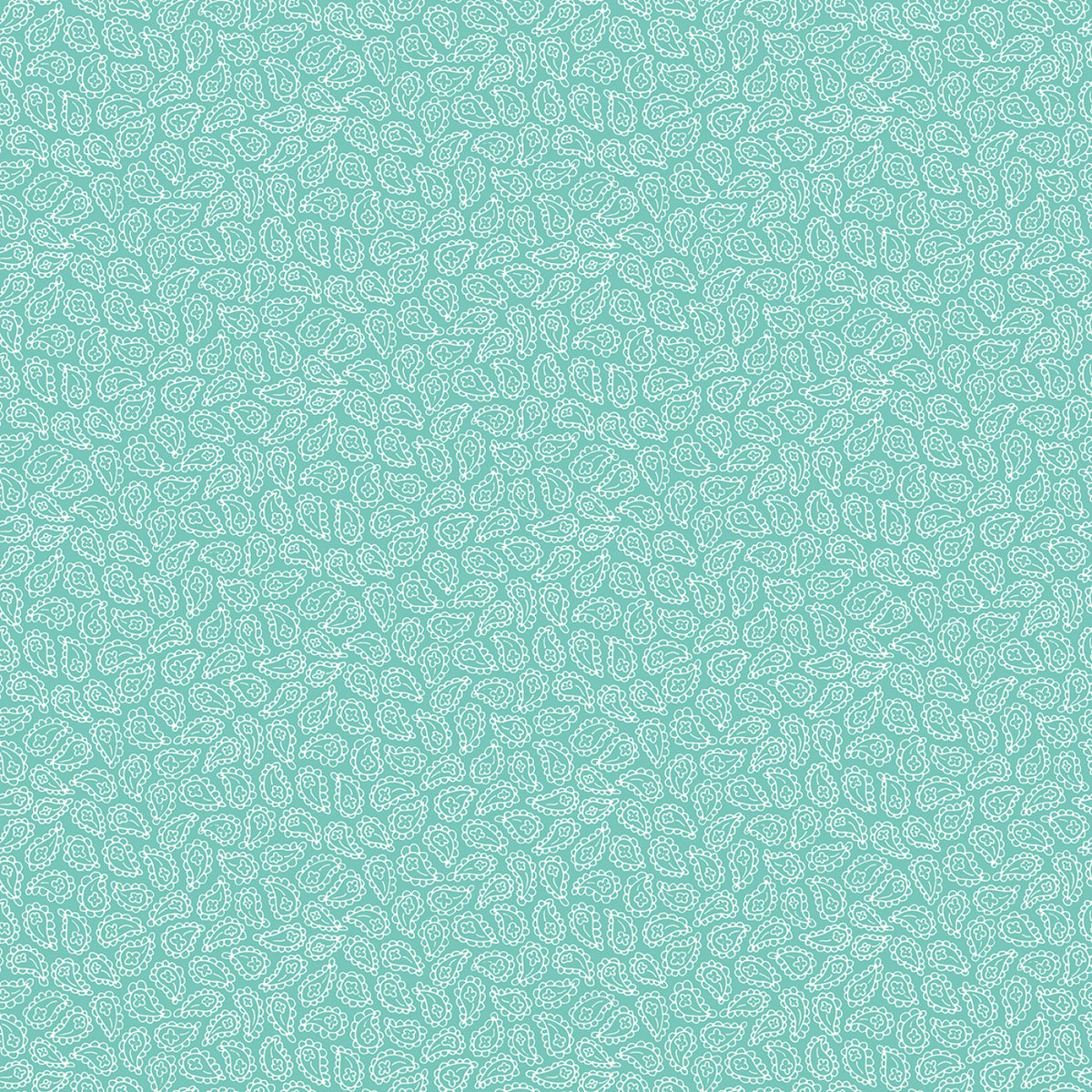 Vibrance - Paisley Aqua