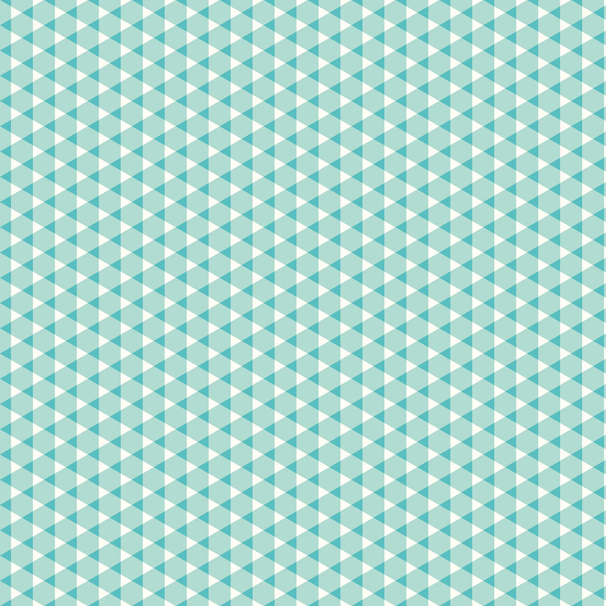 Vibrance - Triangle Gingham Aqua