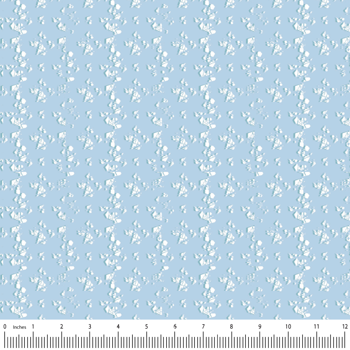 Polar Kingdom - Fractal Shower - Blue