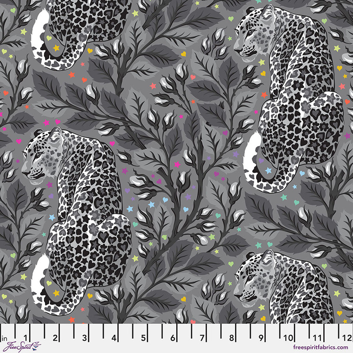 Tula Pink - Graywork - Birthmark - Shadow