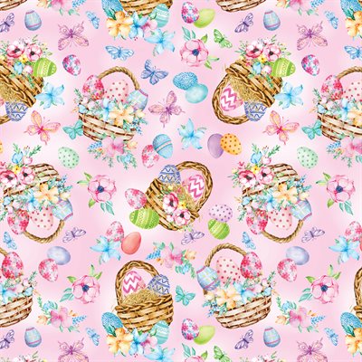 Cottontail Farms - Pink Baskets
