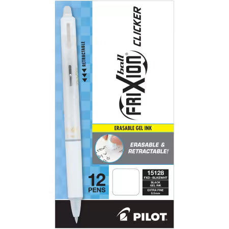 Frixion Clicker Design Extra Fine - White