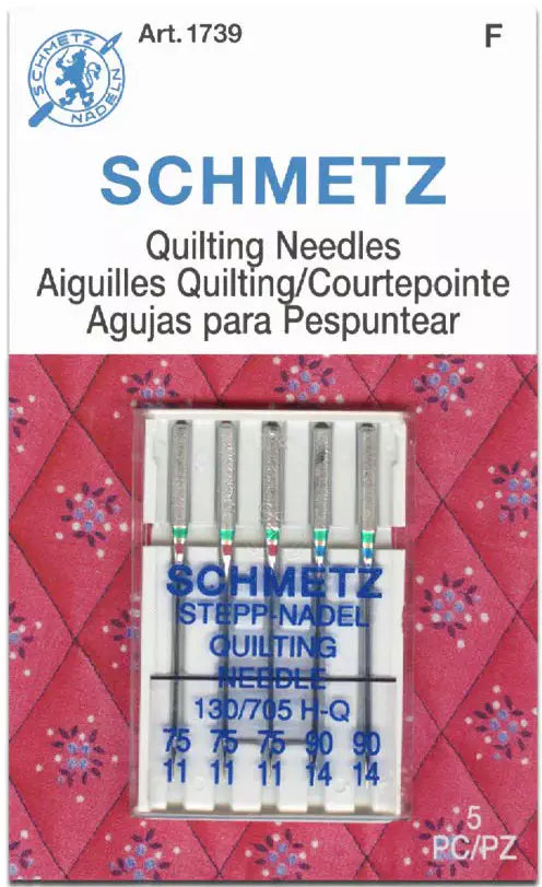 Schmetz Quilting Needles - ASSORTED 75/90