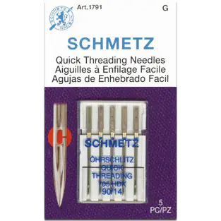 Quick-Threading Needles - SIZE 90/14