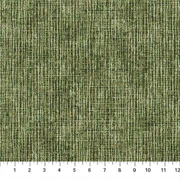 Northcott - Stonehenge Organics - Grasscloth - Dark Green