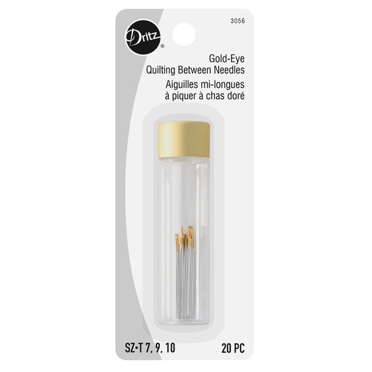 Dritz Gold-Eye Quilting Betweens Needles