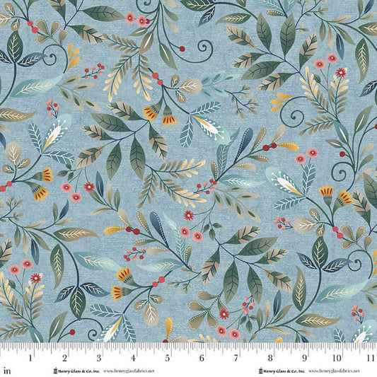 Norwegian Forest - Forest Foliage - Pale Blue