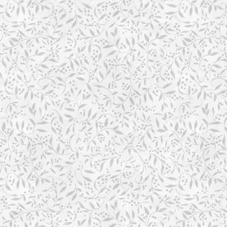 Tonal Leaves Gray
