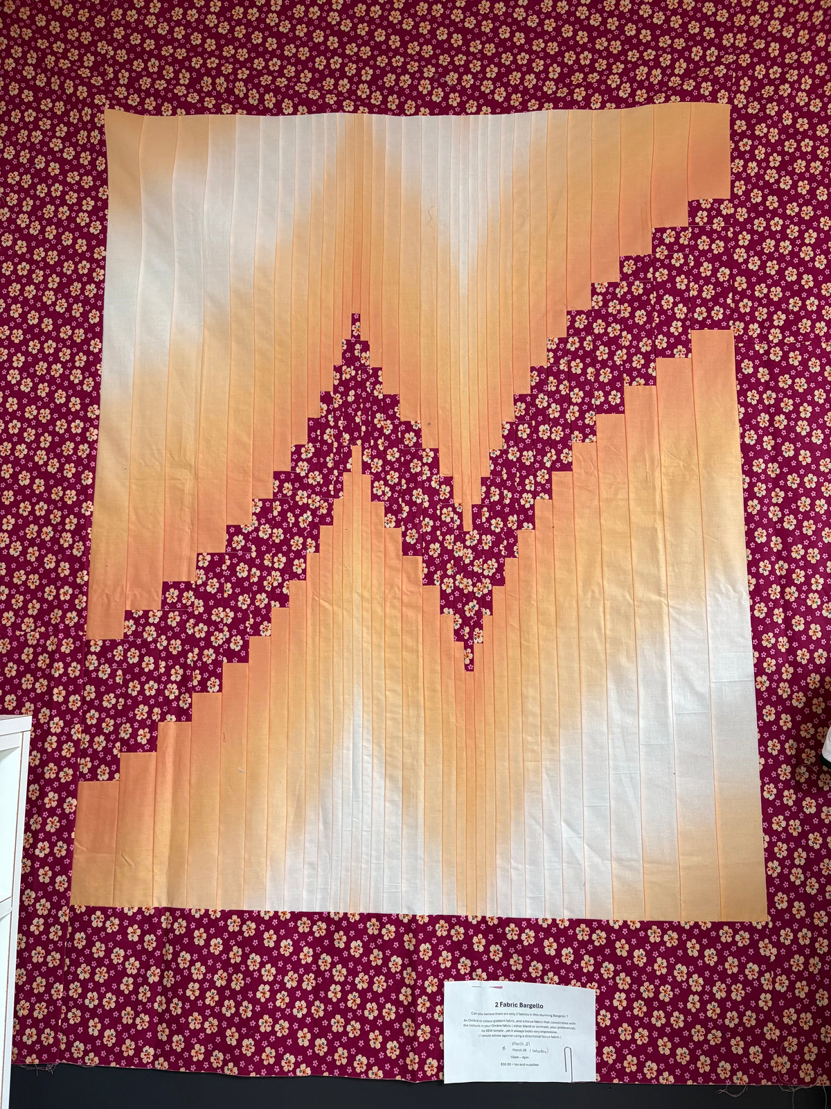 2 Fabric Bargello