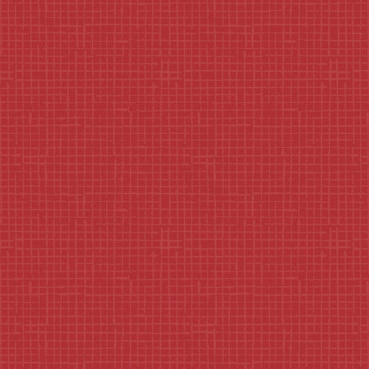 Summertime Daydream - Red Grid Texture