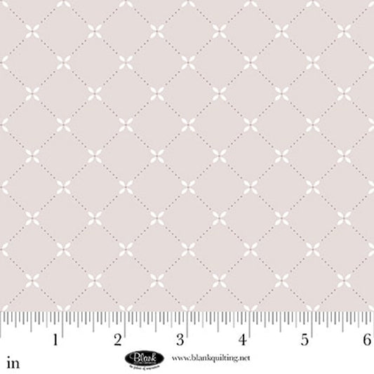 Sugar Dreams - Gray - Argyle with Flower