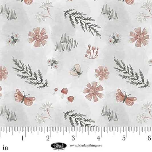 Petals & Pewter - Mist Tossed Motifs