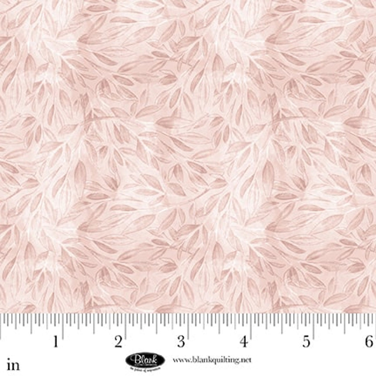 Petals & Pewter - Dusty Rose - Leaf All over