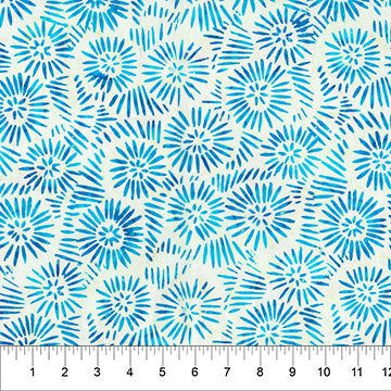 Banyan Batiks - Jasmine Jewels - Carribean Daisy