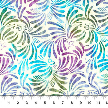Banyan Batiks - Jasmine Jewels - Fan Ivory