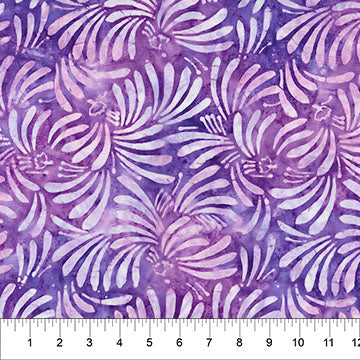 Banyan Batiks - Jasmine Jewels - Plum Fan