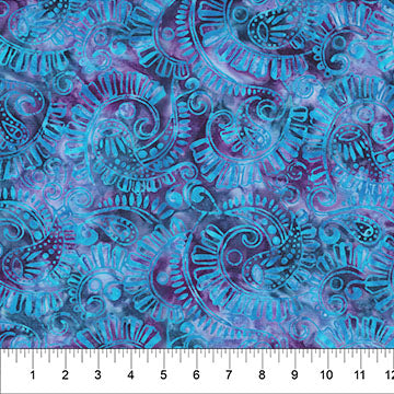 Banyan Batiks - Jasmine Jewels - Ornate Pansy