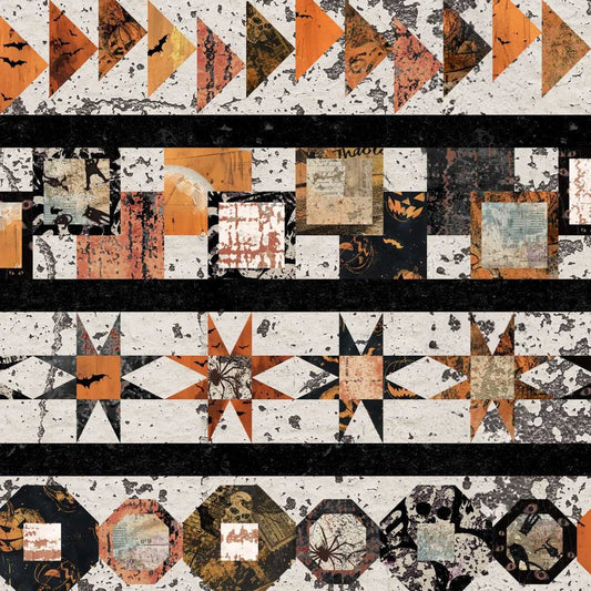 Scary Spice - Sepia Border Print