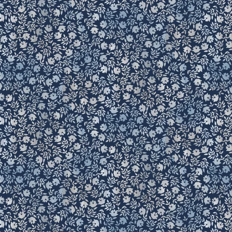 Kindly Yours - Modern Calico - Indigo