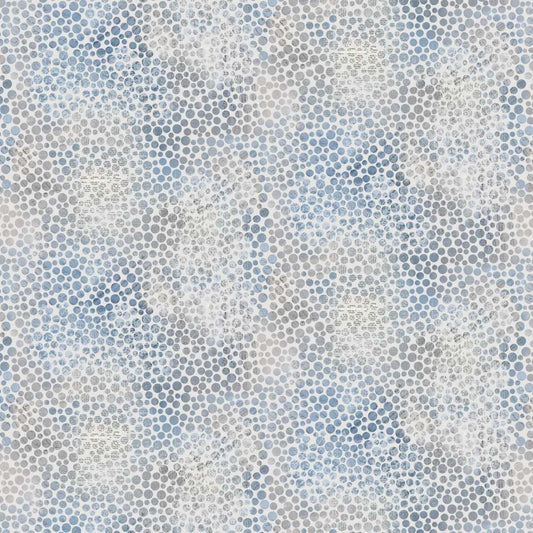 Kindly Yours - Shaded Dots - Blue / Taupe