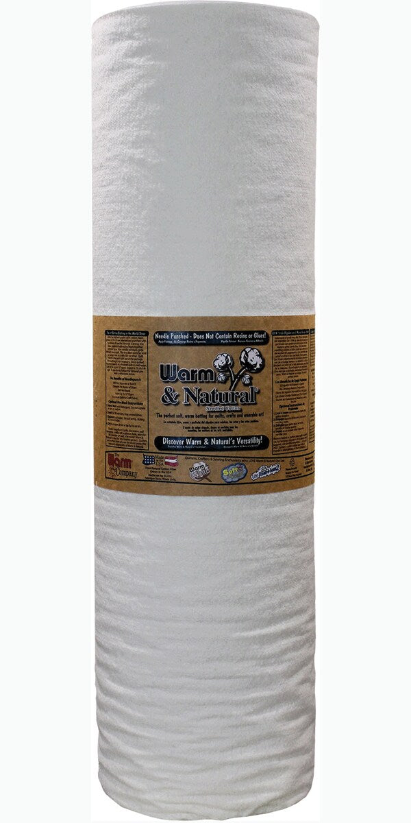 Warm & Natural Batting on the Roll - 90" wide