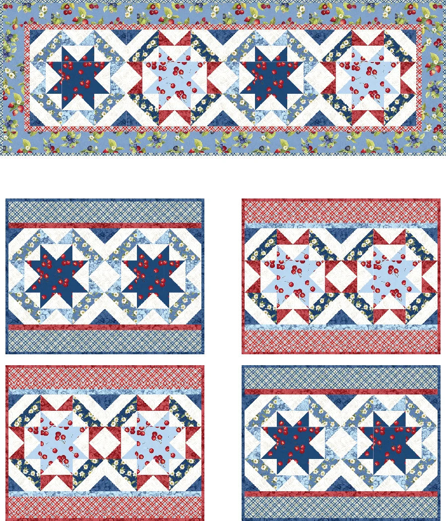 The Whimsical Workshop - Starburst Table Set Pattern