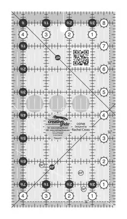 Creative Grids Quilt Ruler 4-1/2in x 8-1/2in Rectangle