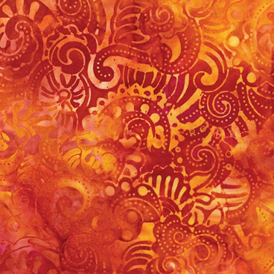 Bali Batik Palettes Summer -  Mod Paisley Fruit Punch