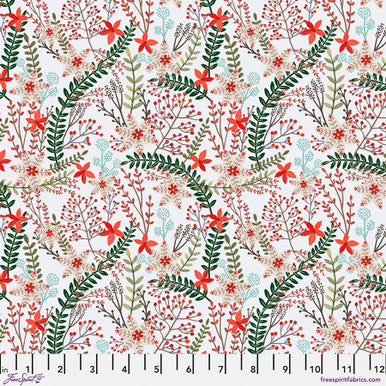 Christmas Cabin - Merry Berries White