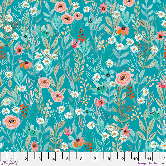 Floral Fiesta - Son Vida Vibrant - Jade