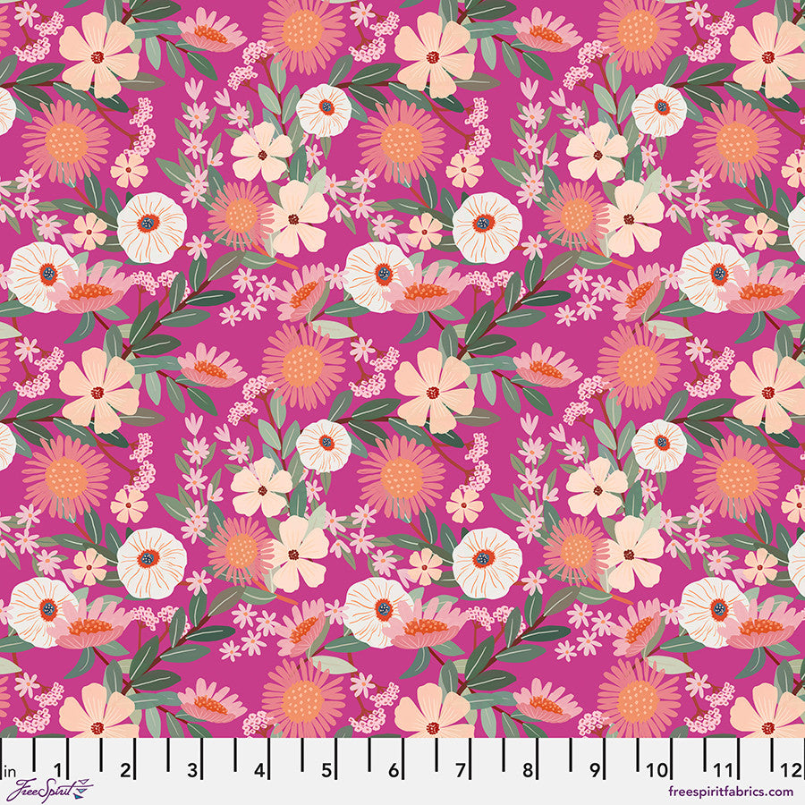 Floral Fiesta - Petal Paradise - Magenta