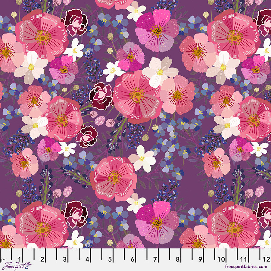 Floral Fiesta - Petal Parade - Purple