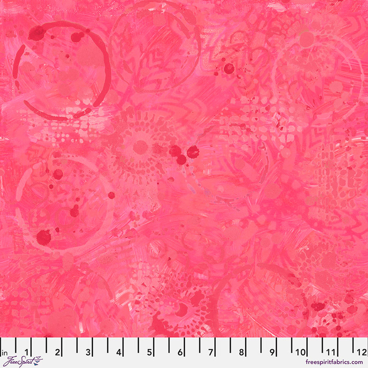 Textures - Tonal Graffiti Raspberry