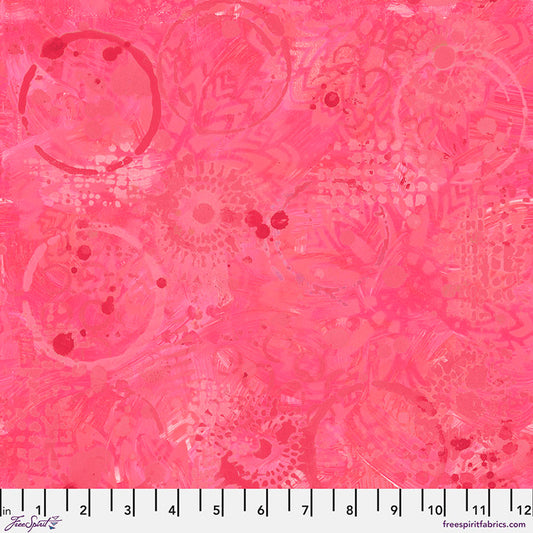 Textures - Tonal Graffiti Raspberry