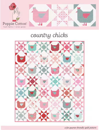 Smitten Chicken - Country Chicks Quilt Pattern