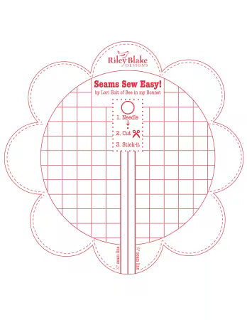 Bee In My Bonnet Seam Guide Color - Red