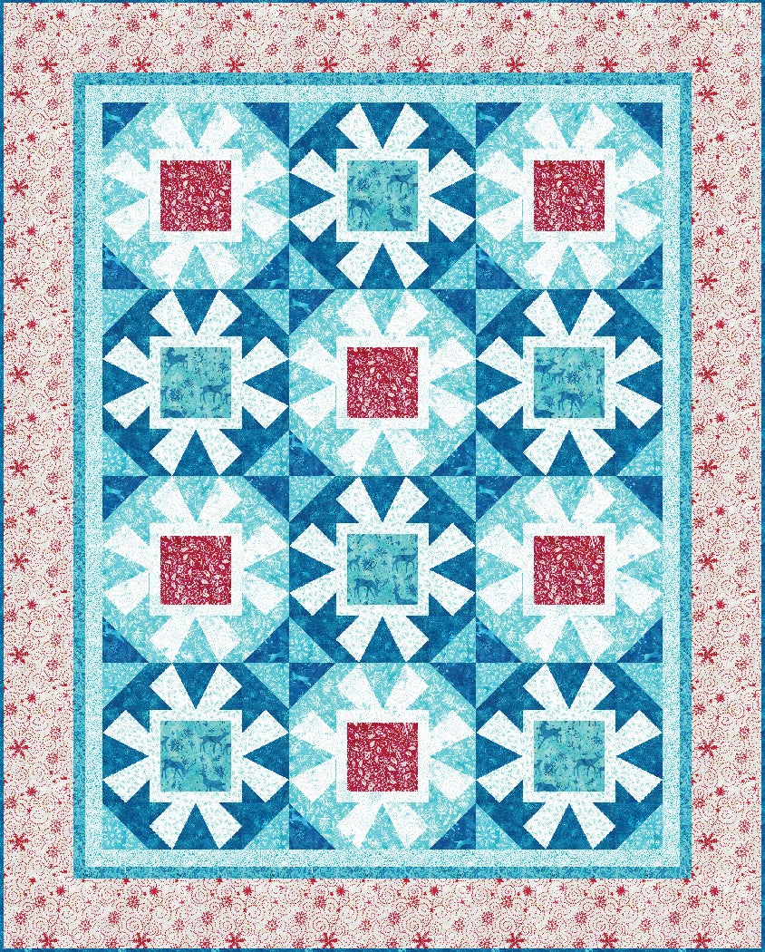 The Whimsical Workshop - SnowFall Quilt Pattern
