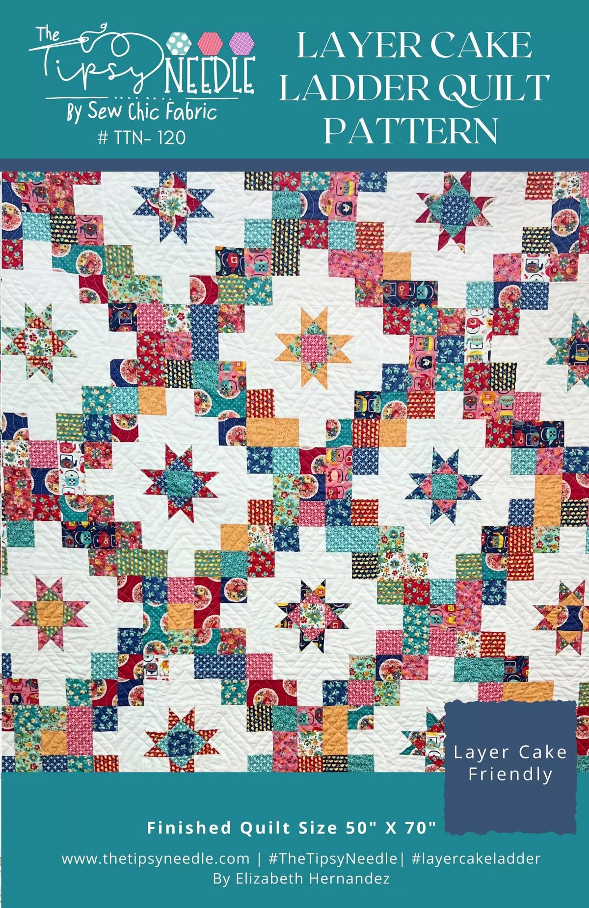 Layer Cake Ladder Quilt - Pattern