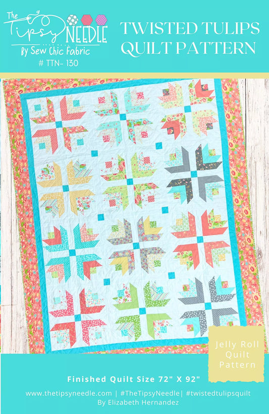 Twisted Tulip Quilt Pattern
