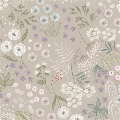 108in Wide - By Lewis & Irene – Natural Meadow Flowers