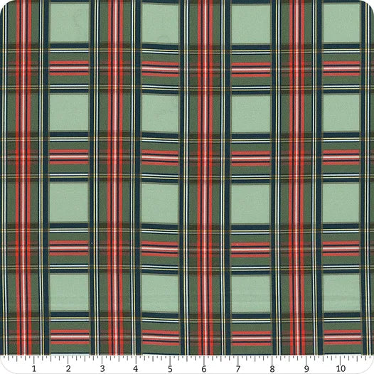 Christmas Cabin - Tartan Tradition Aqua