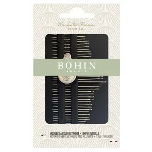 BOHIN Assorted Needle Book - Sharps & MillIners