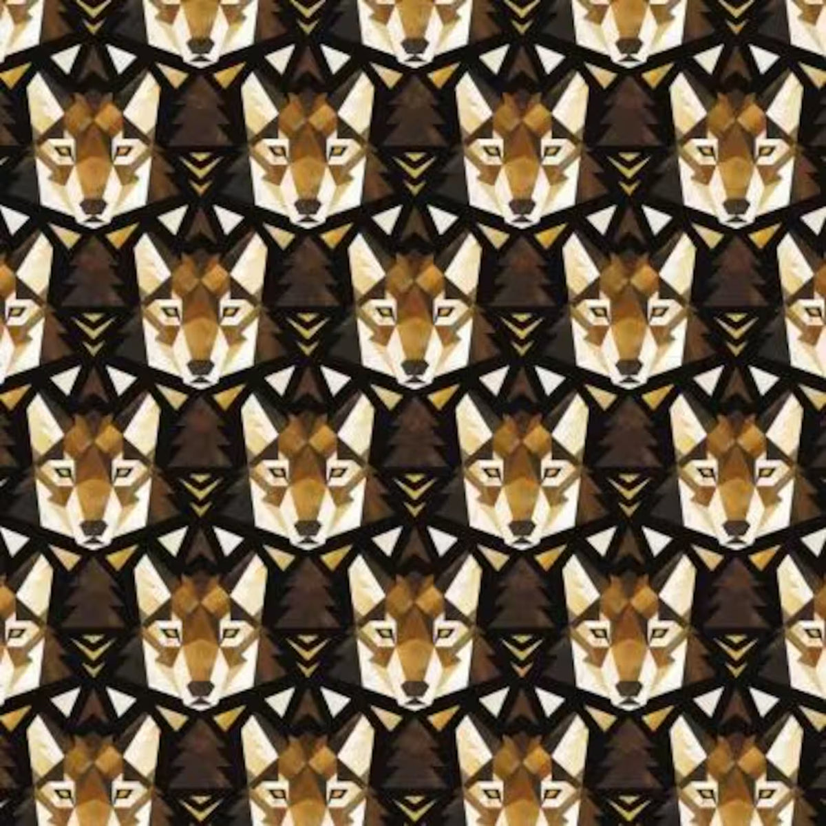 Twilight Wolf Pack - Wolf Face Dark