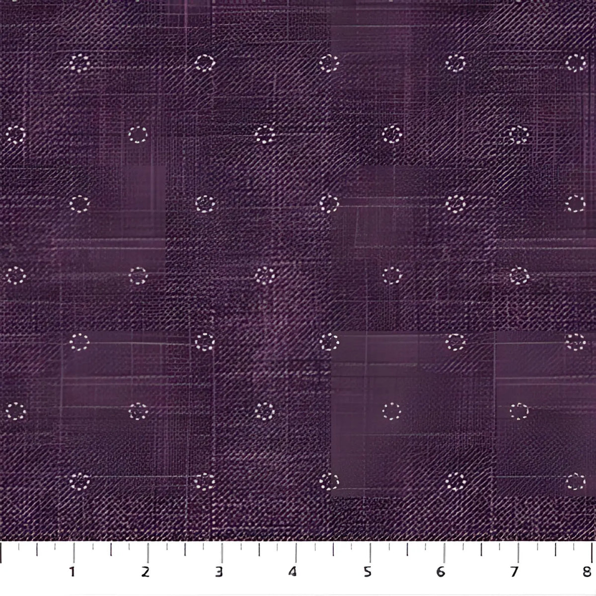 FIGO Stash - Purple Stitches