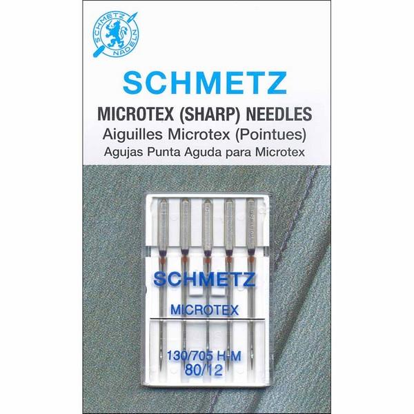 Schmetz Microtex Needles - 80/12