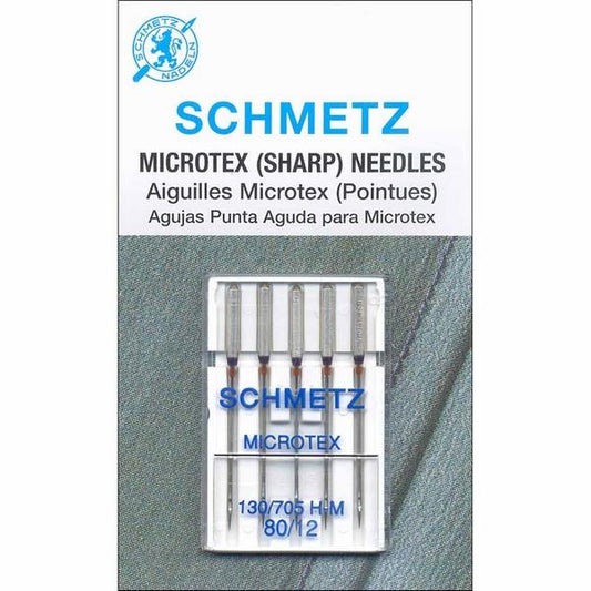 Schmetz Microtex Needles - 80/12